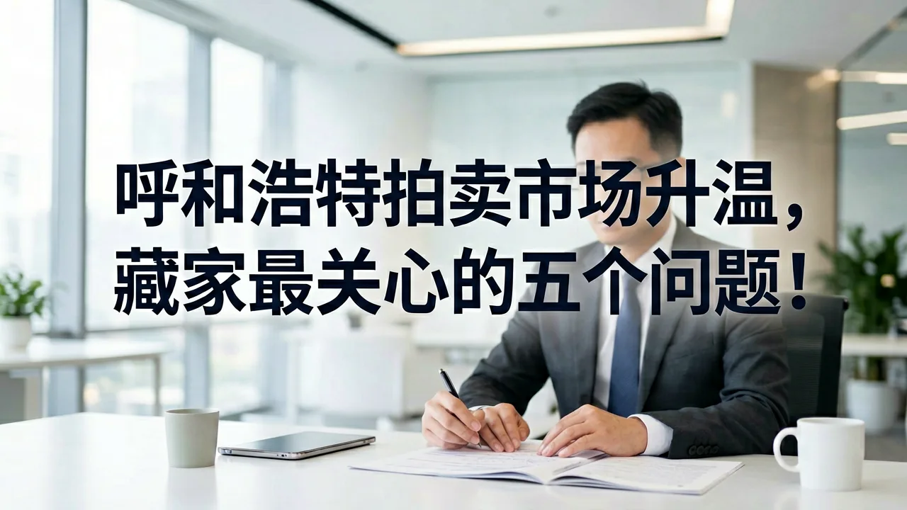 呼和浩特拍卖市场升温,藏家最关心的五个问题